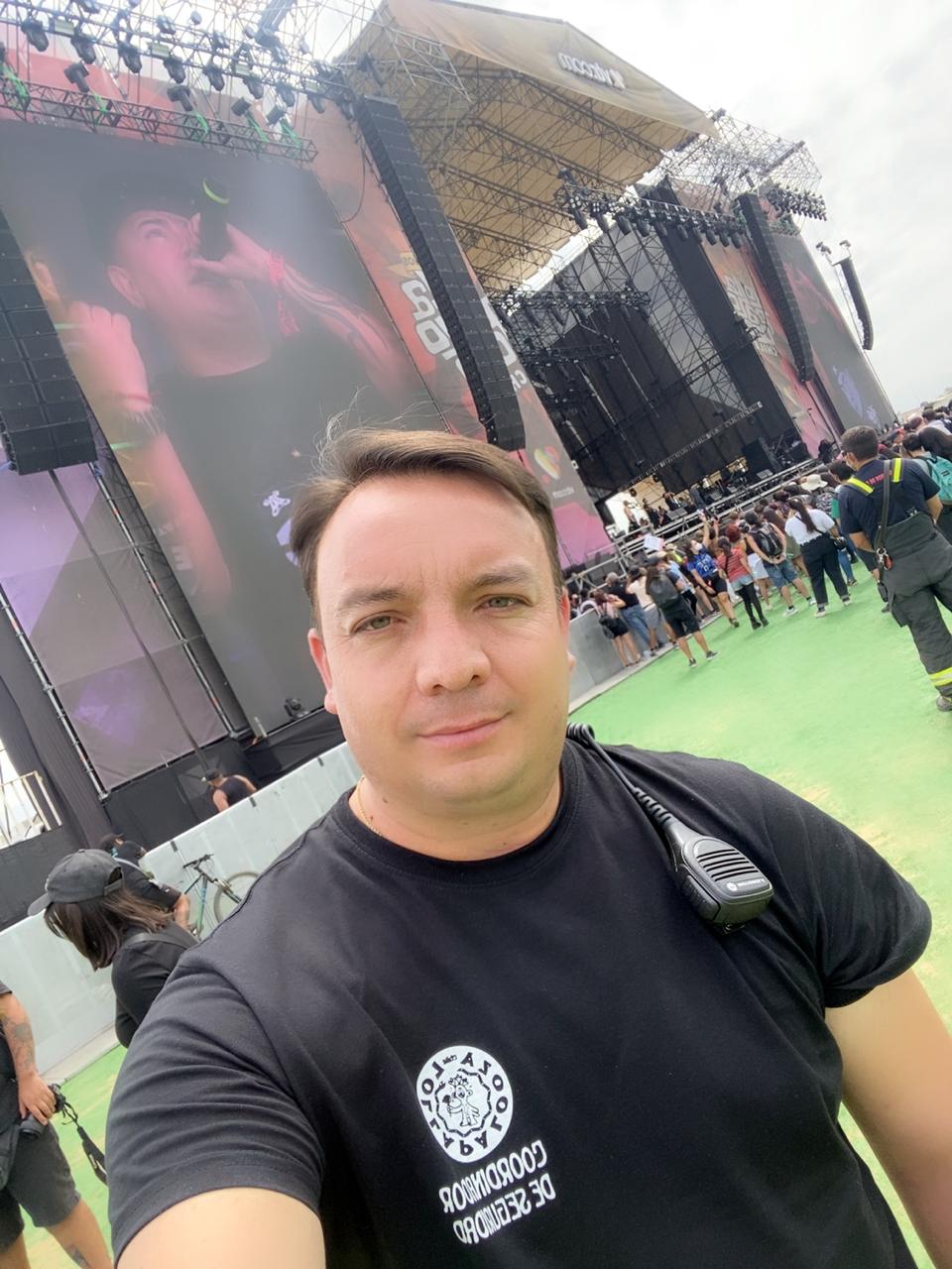 Aldo Olivero Soto - Seguridad Lollapalooza 2022